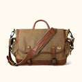 Waxed Canvas Messenger Bag G348294