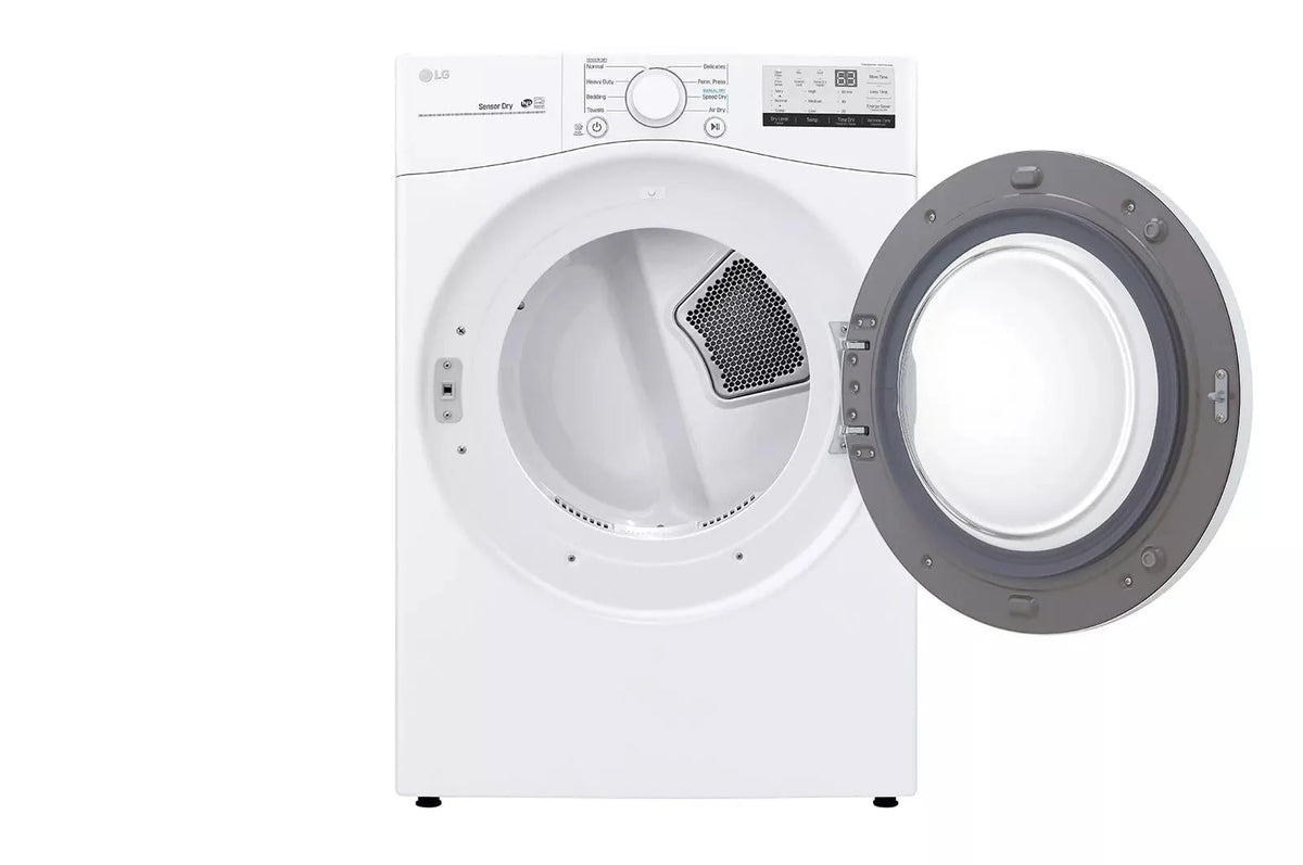White Electric Dryer Q344