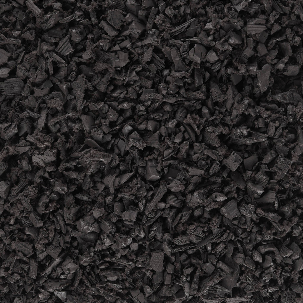 Black Bulk Rubber Mulch Q505