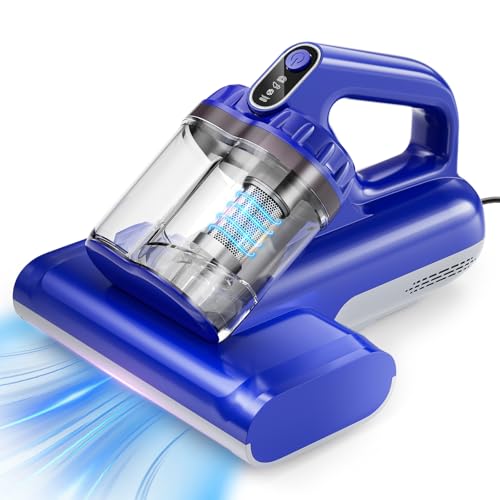 Black 17Kpa 650W Corded Mattress Vacuum Cleaner Q414