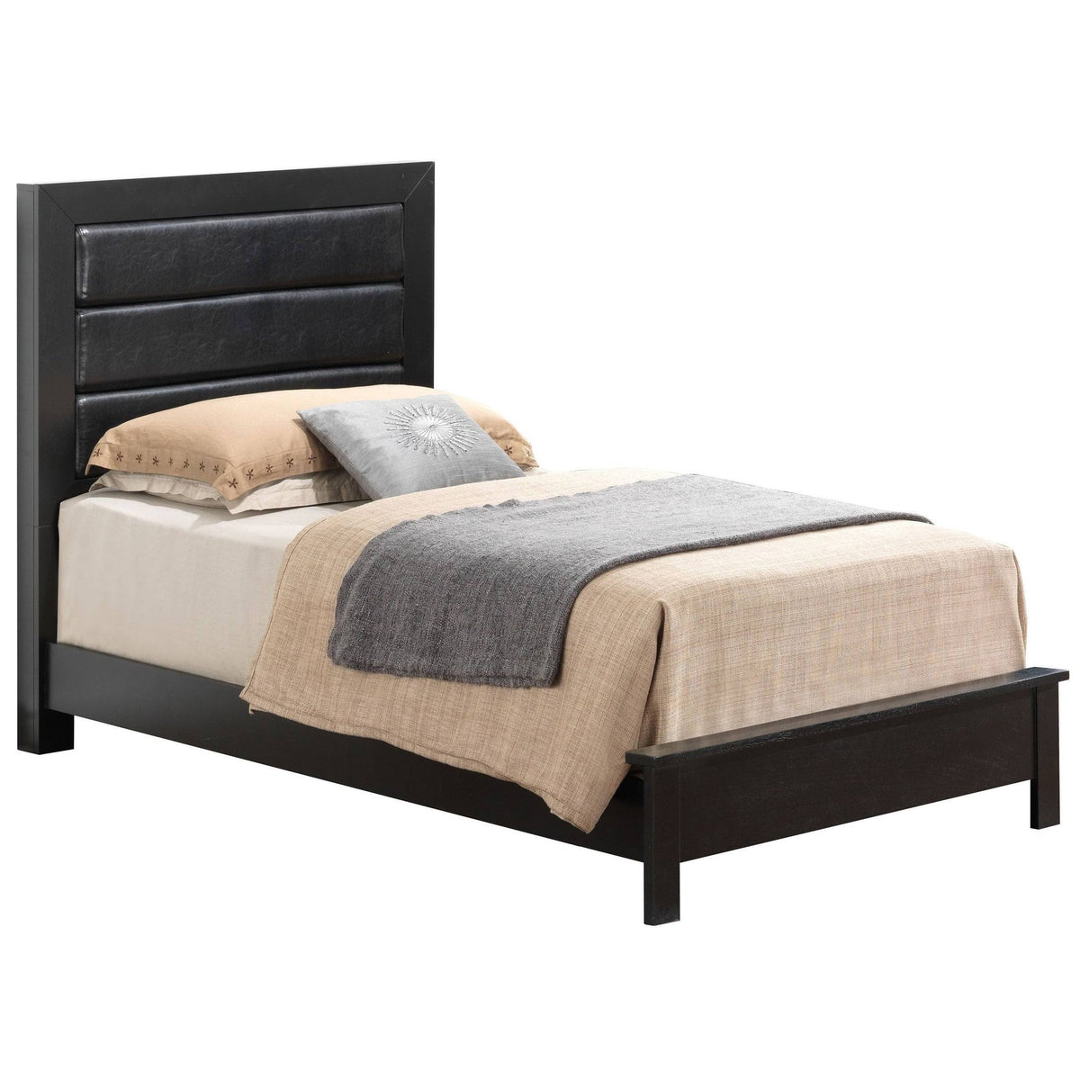 King Panel Bed in Cherry O326