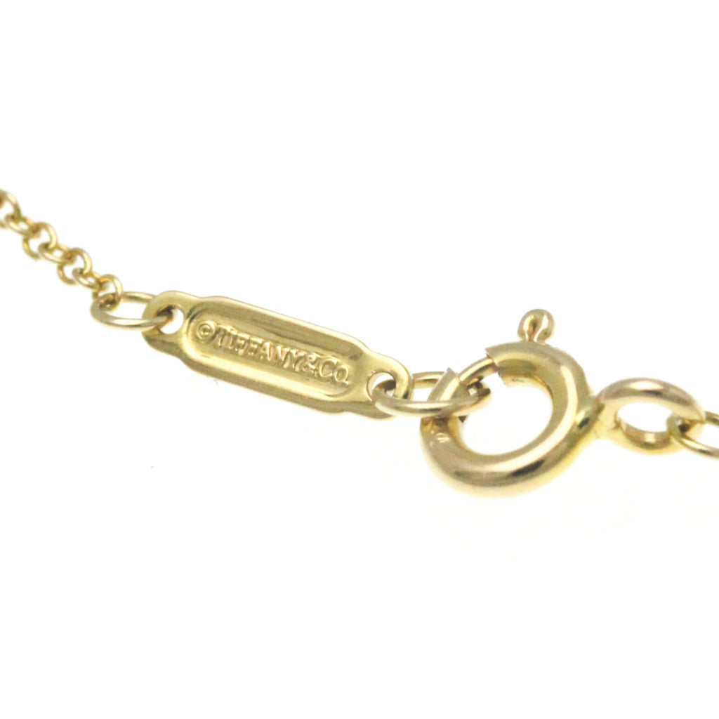 18K Yellow Gold Diamond Heart Pendant Necklace Q999388