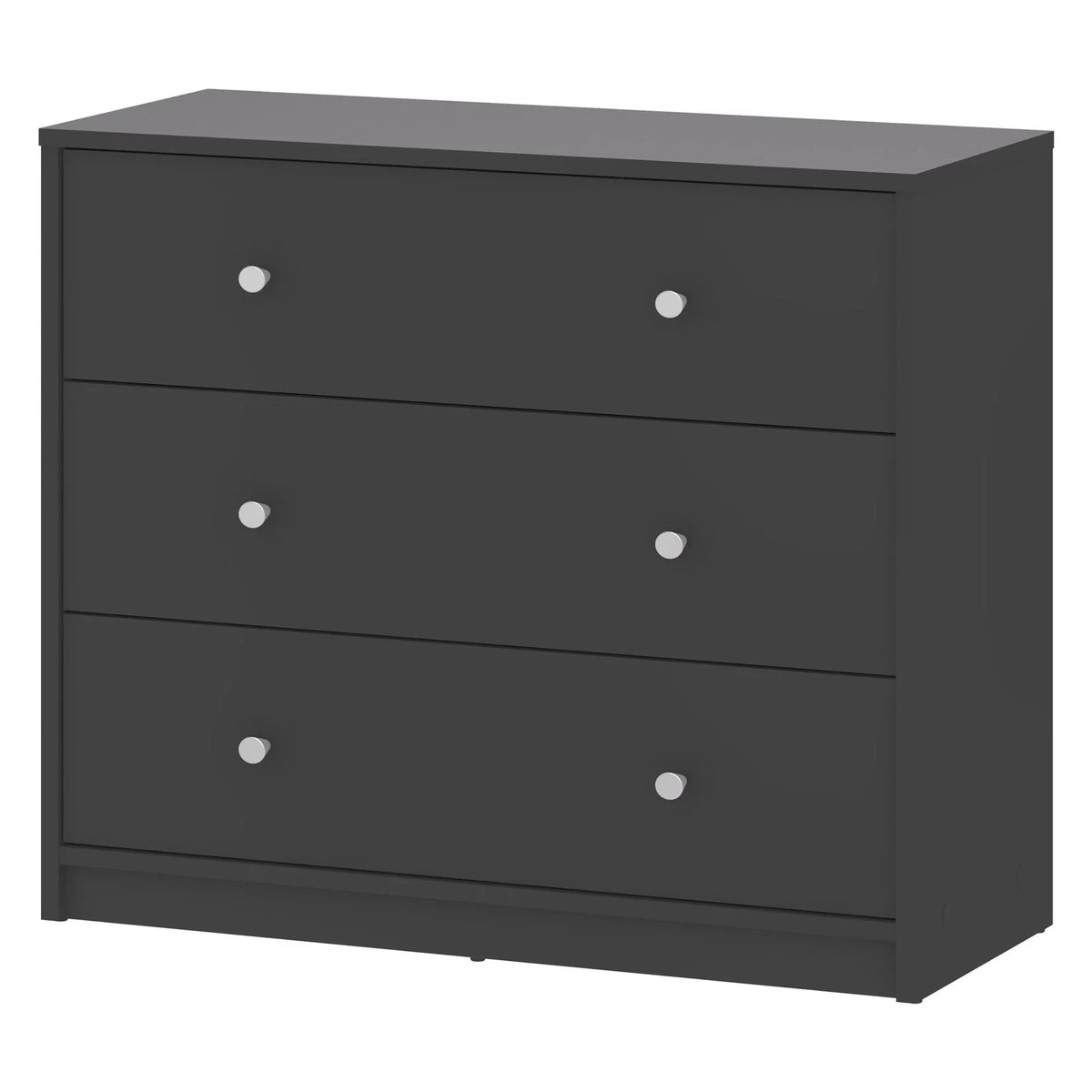 White 3 Drawer Dresser R535994