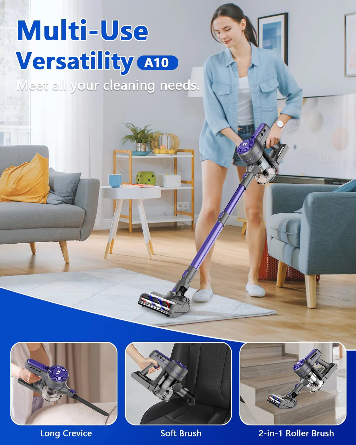 Cordless Stick Vacuum Cleaner Q1235
