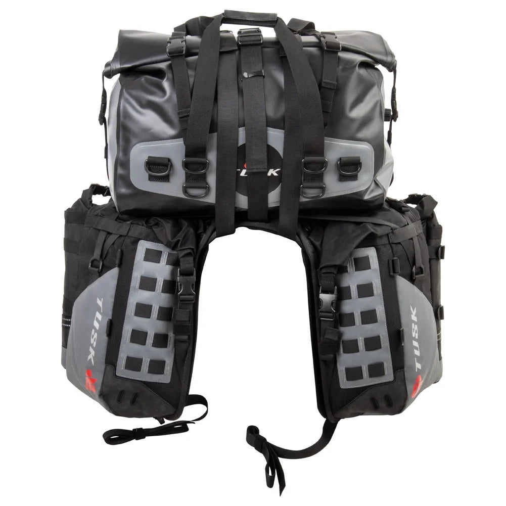 Rackless Luggage System with Medium Dry Duffel and Large Bottle Holders C669