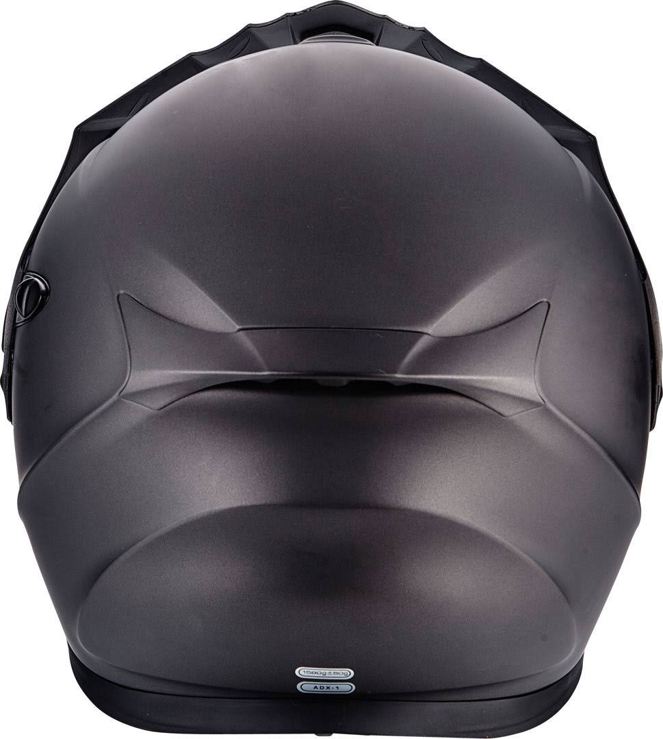 Solid Matt Anthracite L Motorcycle Helmet C449