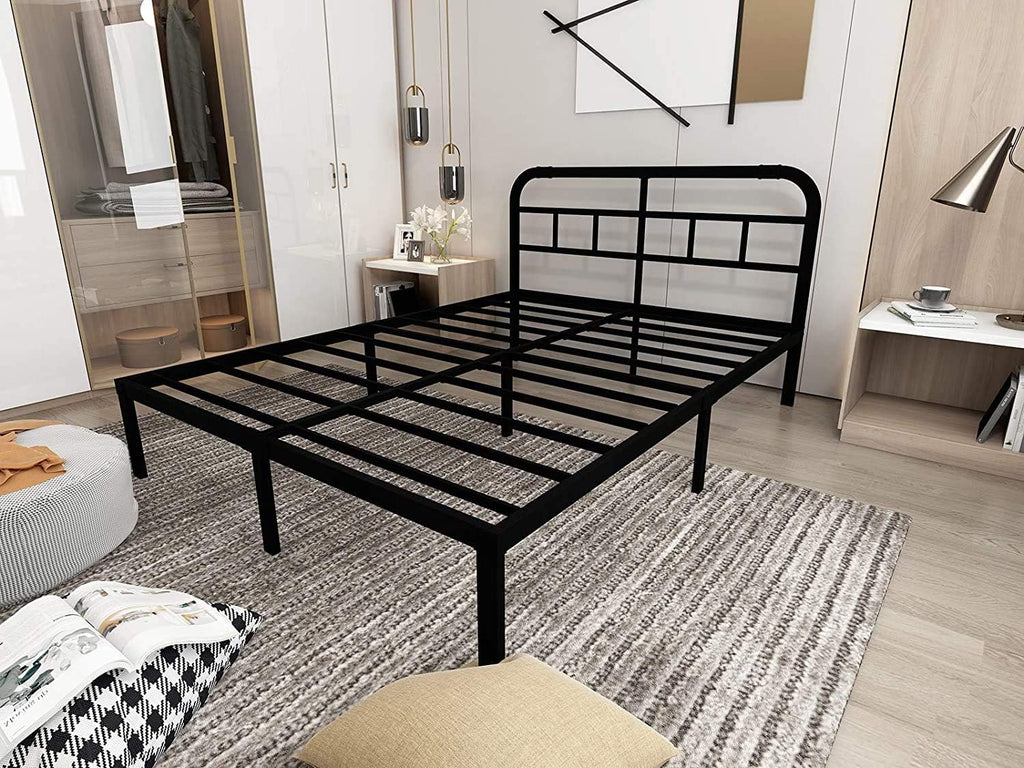 California King Metal Steel Bed Headboard F9442
