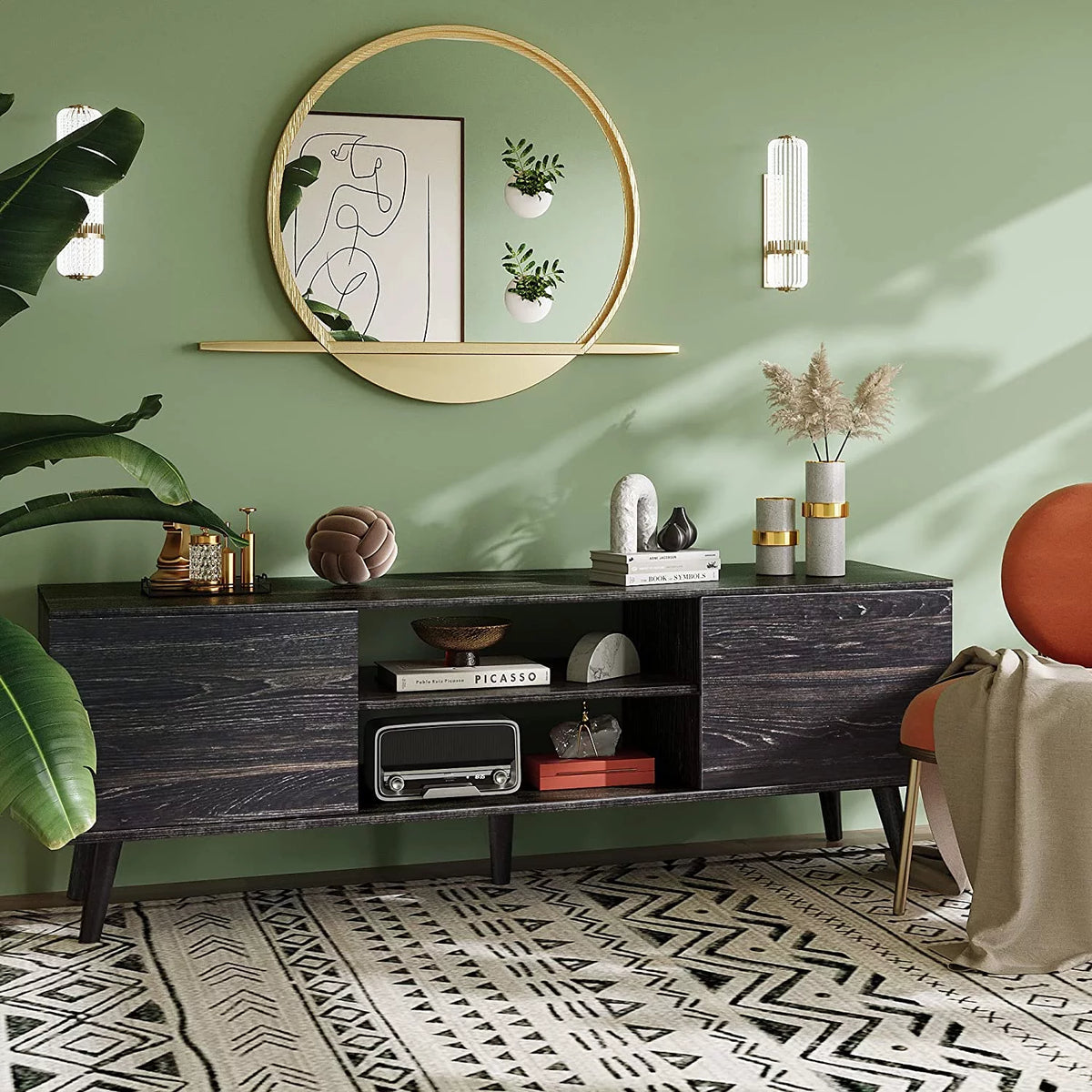 60 Inch Wood TV Stand C478