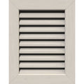 32 inch Vertical Gable Vent, Primed Smooth Western Red Cedar D827