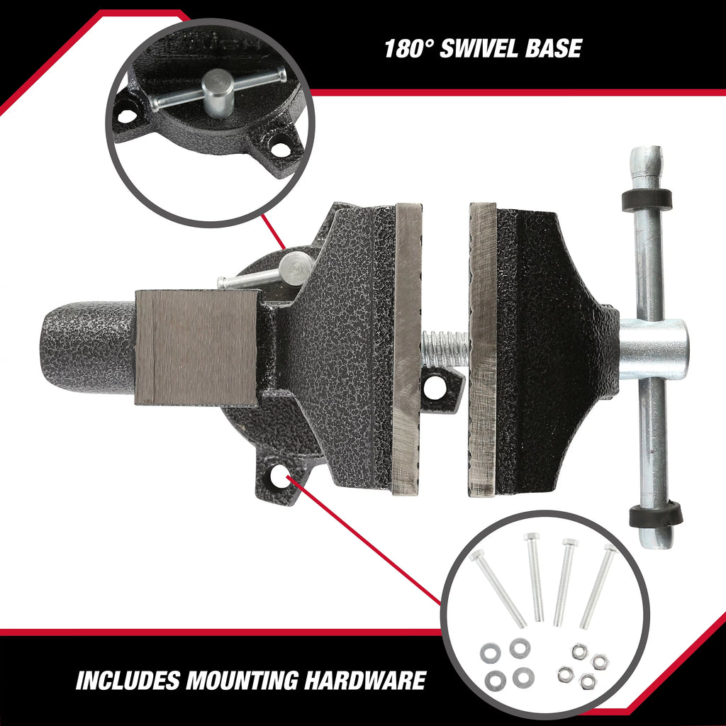 3-1/2-Inch Light-Duty Vise F471