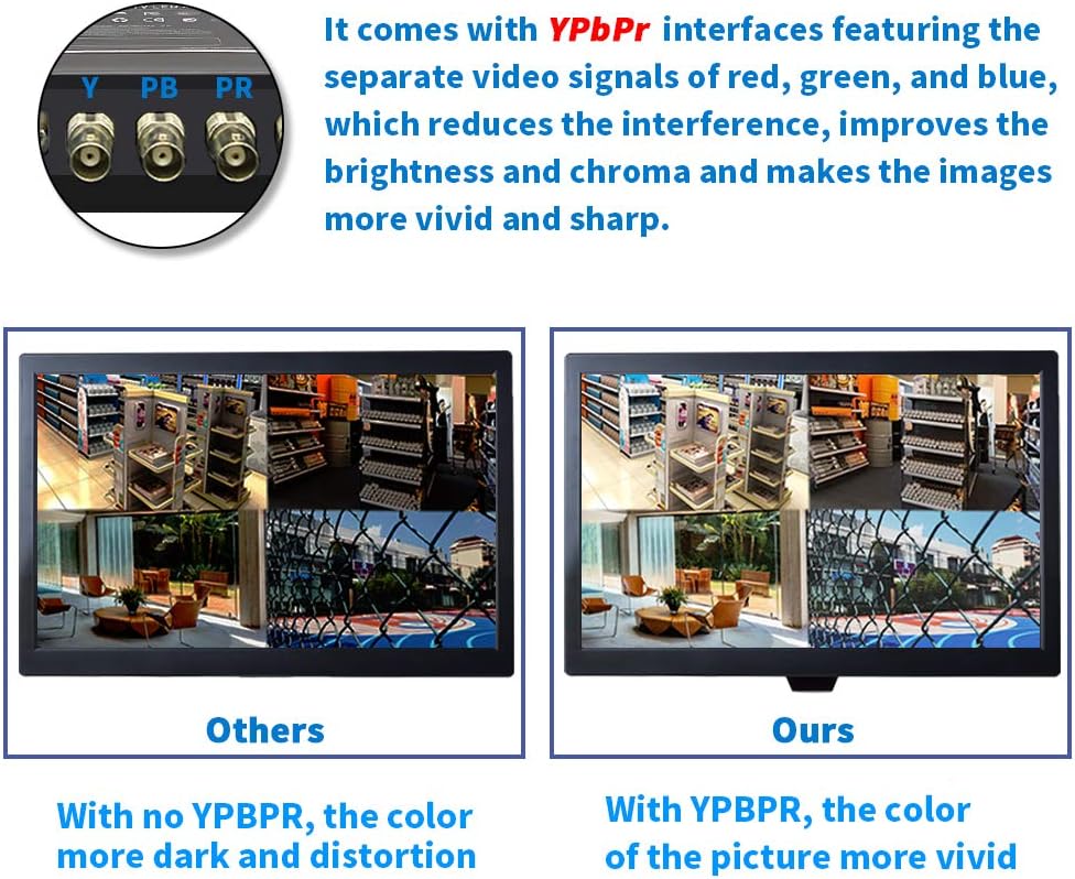 18.5 CCTV Monitor with VESA Wall Mounting V520