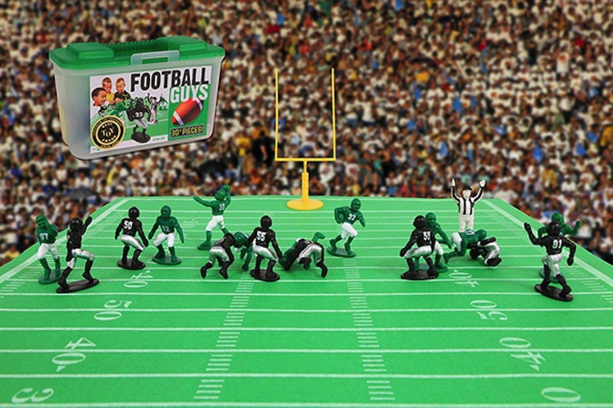 Football Guys Green vs Black A9051