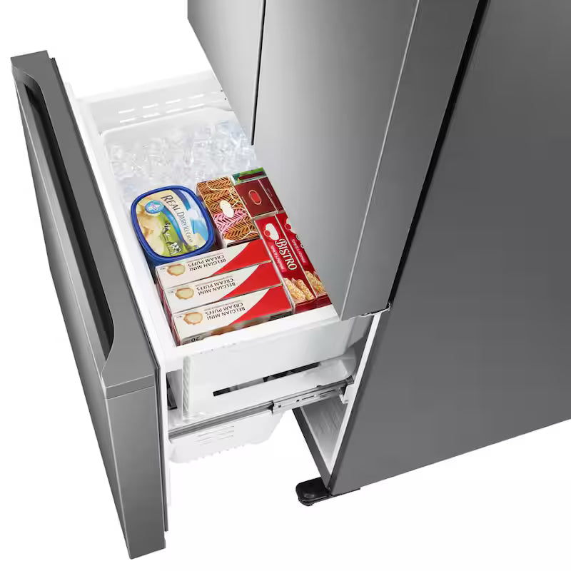 17.5 cu. ft. 3-Door French Door Counter Depth Refrigerator W919