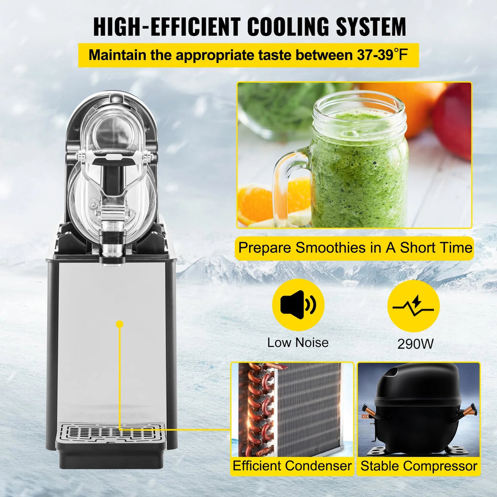 Commercial 3L Frozen Drink Slush Machine M985