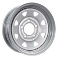 14X5.5 Silver Spoke Trailer Rim Wheel 2-Pack T981774