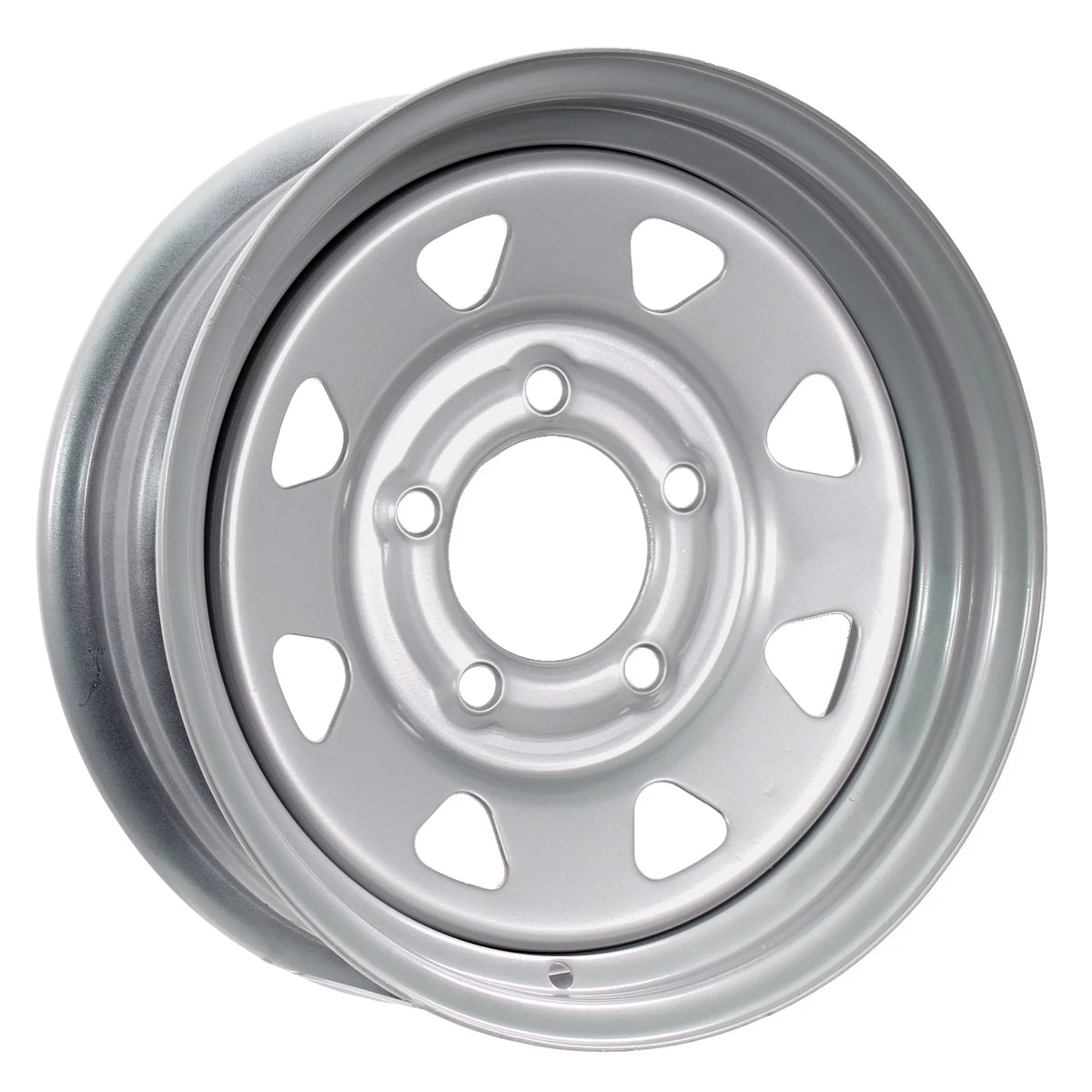 14X5.5 Silver Spoke Trailer Rim Wheel 2-Pack T981774