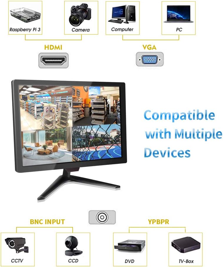 18.5 CCTV Monitor with VESA Wall Mounting V520