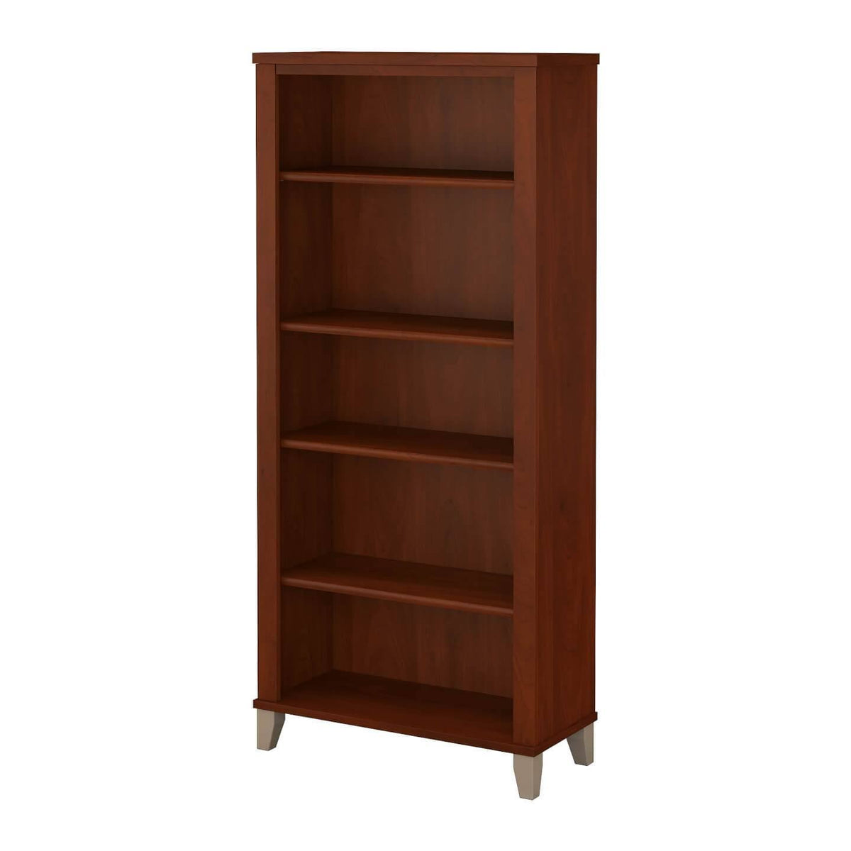 White 5 Shelf Bookcase O26427