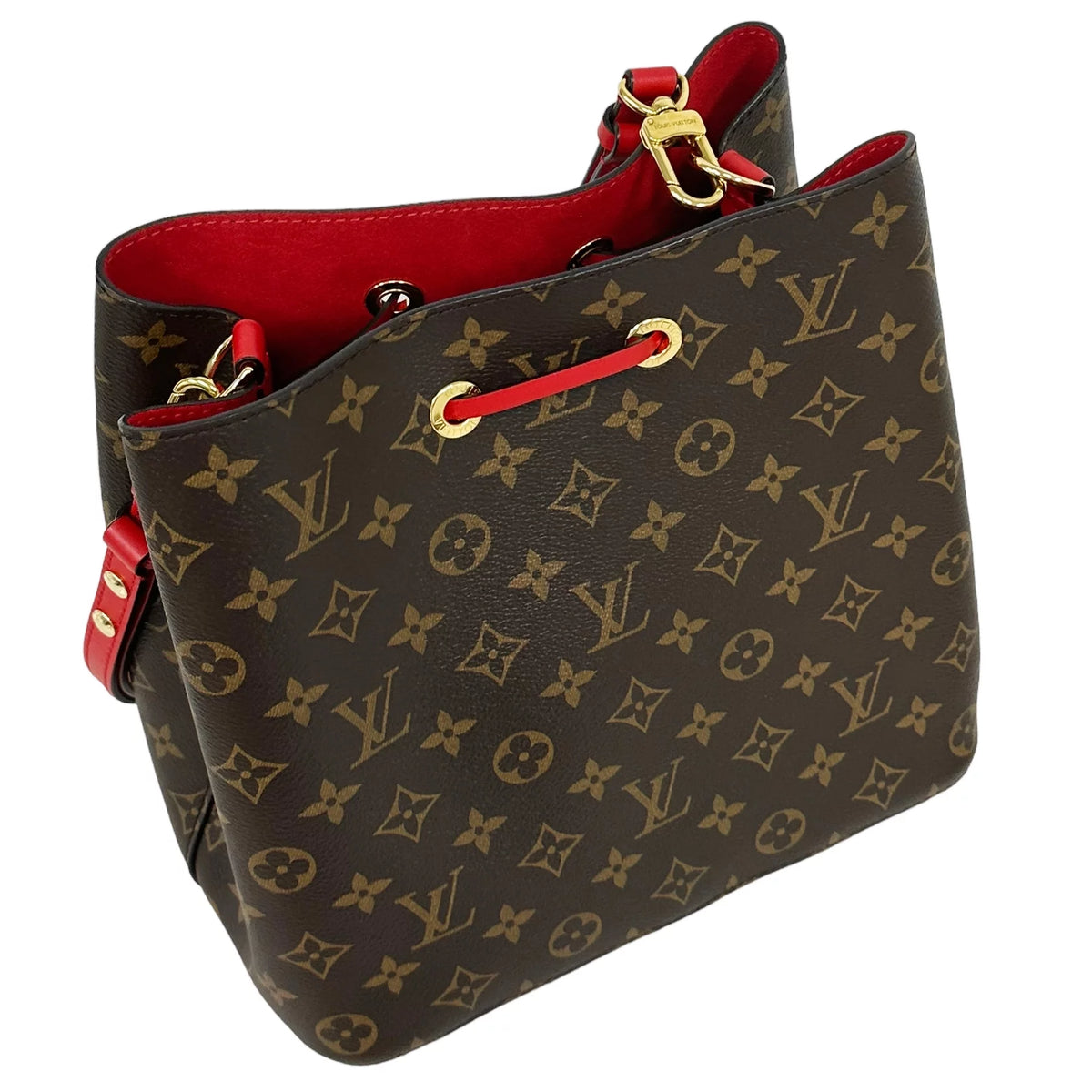 Brown Monogram Bucket Bag F33341