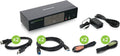 4K DisplayPort KVMP Switch with HDMI and DisplayPort Out USB 3.0 and RS-232 X26137