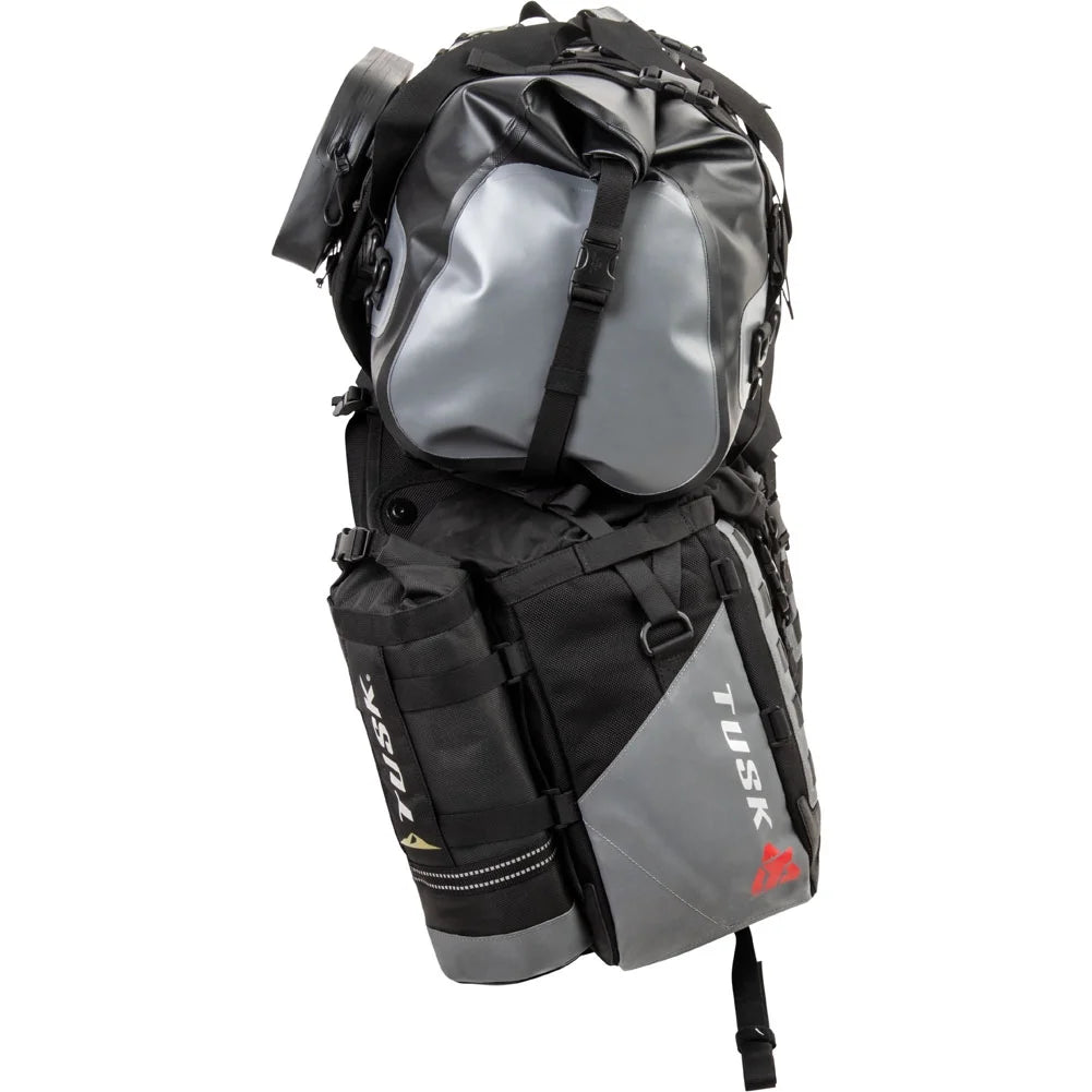 Rackless Luggage System with Medium Dry Duffel and Large Bottle Holders C669