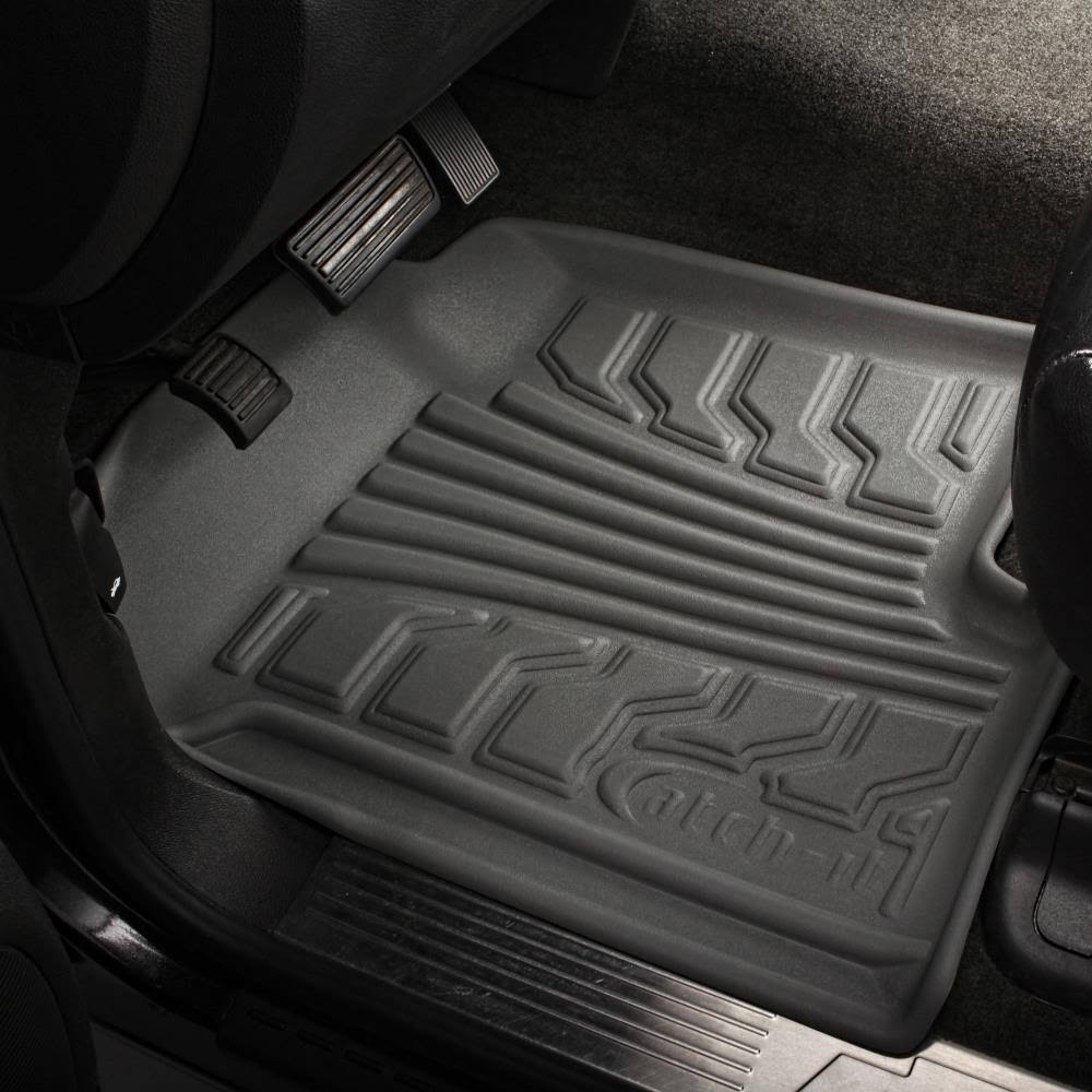 Grey Vinyl Floor Mat H6465
