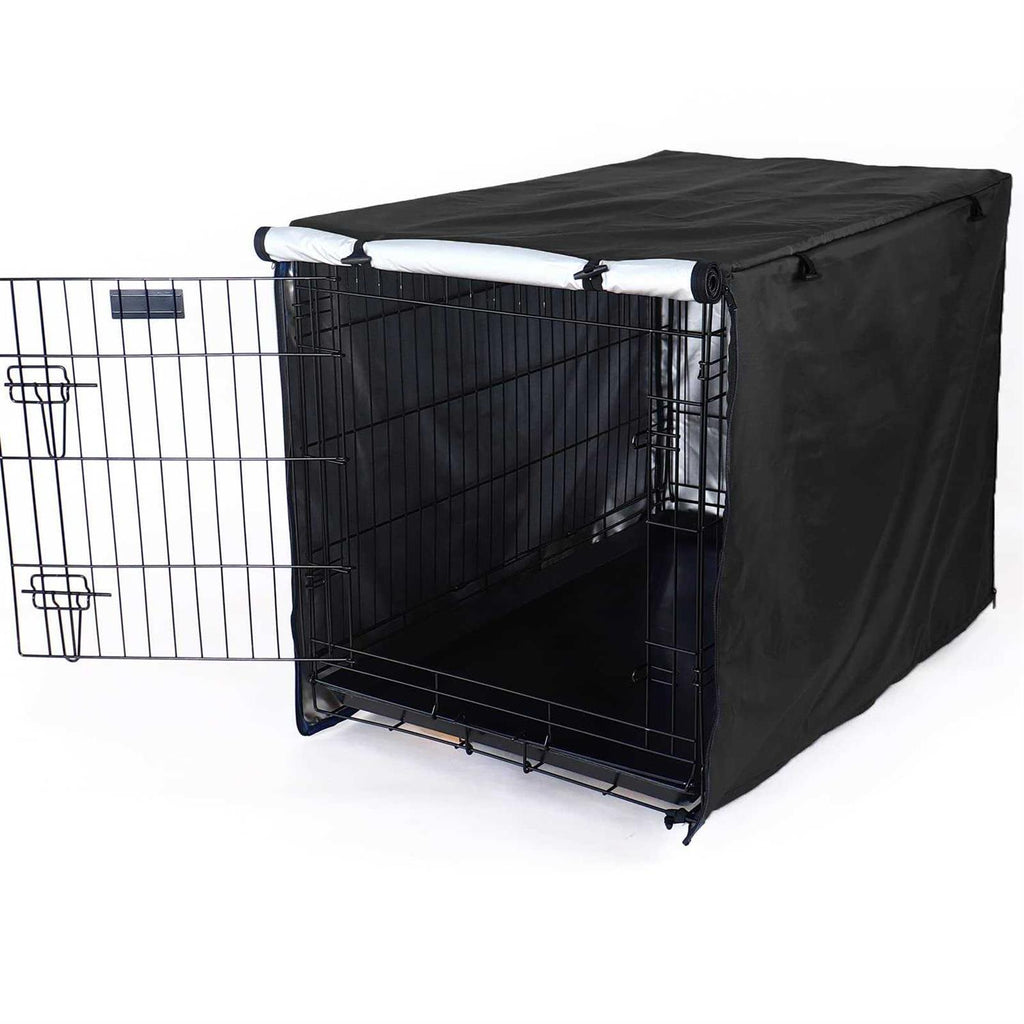 Durable Double Door Waterproof Anti-UV Dog Crate Cover T28544