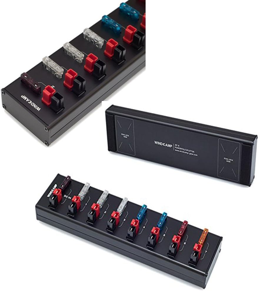 8 Port 40A Power Splitter Distributor Source Strip K7110