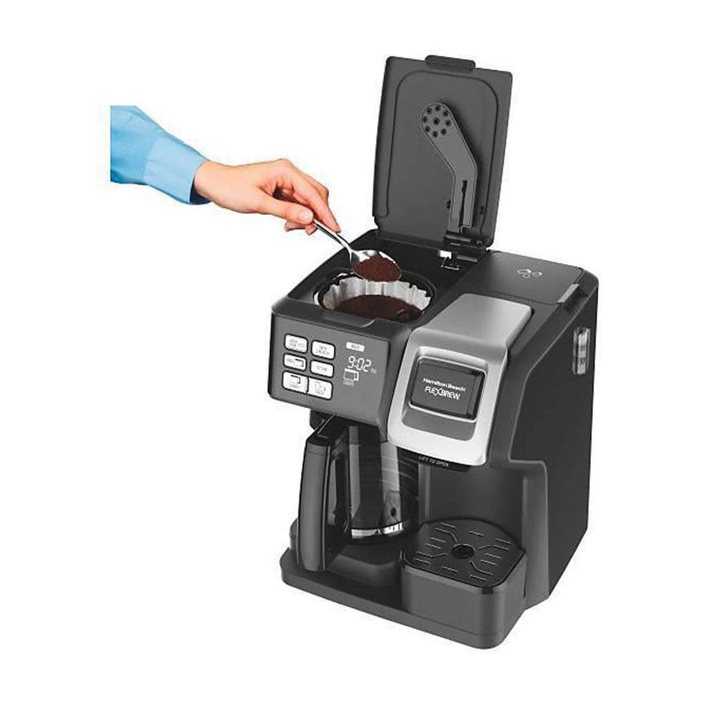 2-Way Coffee Maker with K-Cup Pods or Grounds, Black A720908
