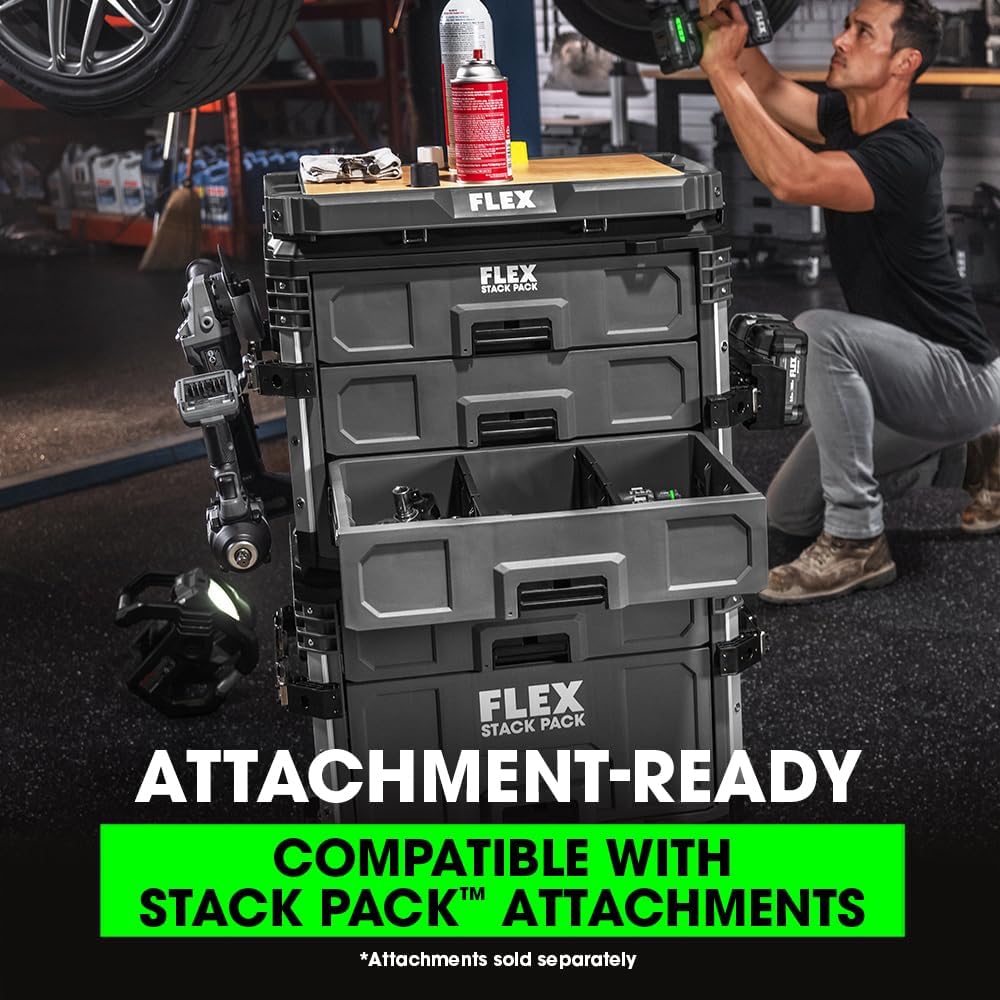Grey/Black 3-Drawer Tool Box T59859