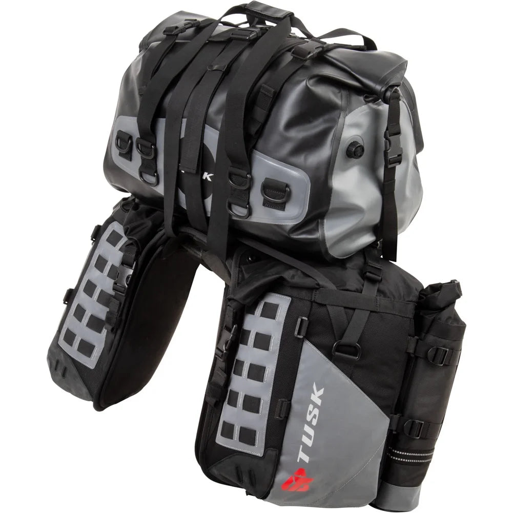 Rackless Luggage System with Medium Dry Duffel and Large Bottle Holders C669