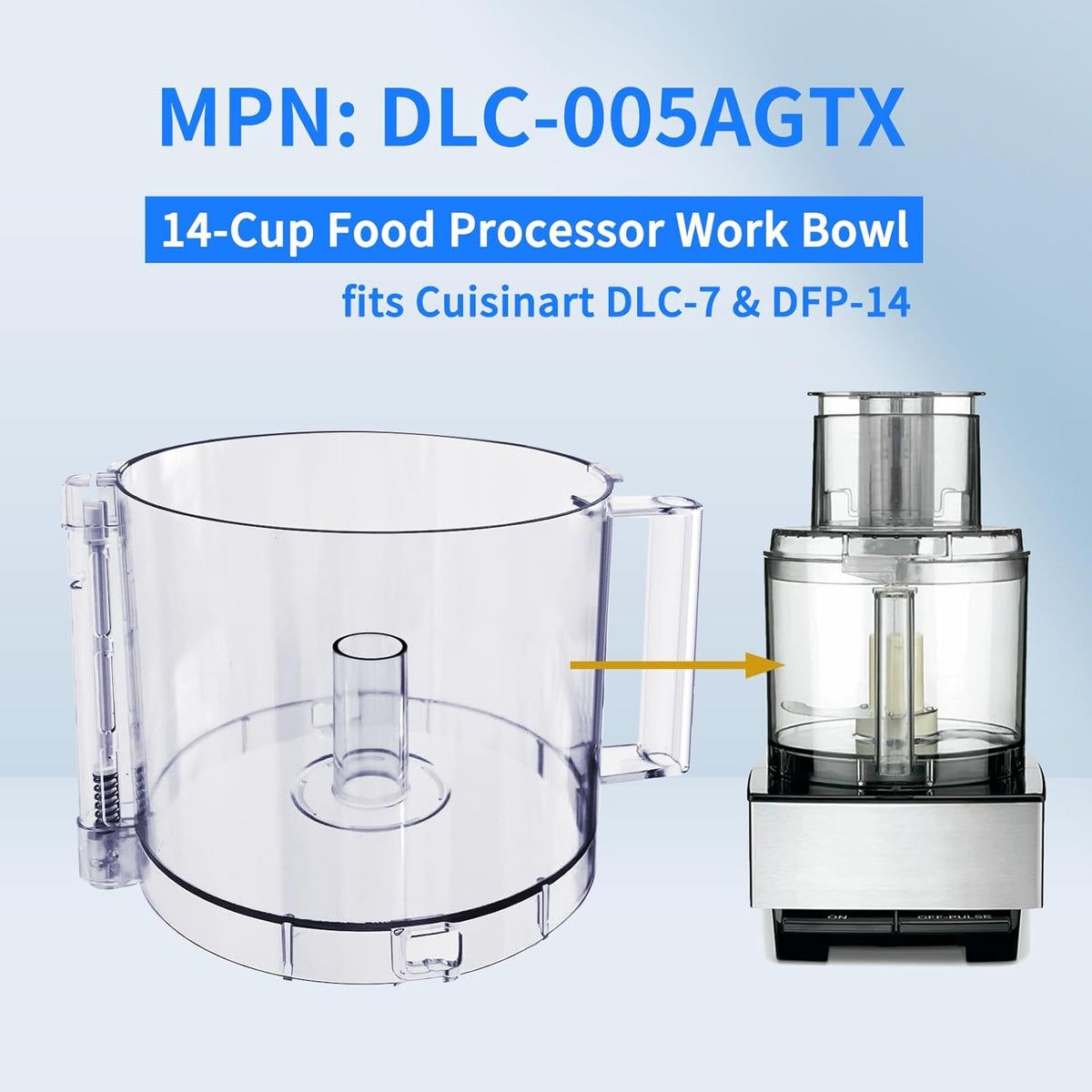 14-Cup Food Processor Work Bowl O7565