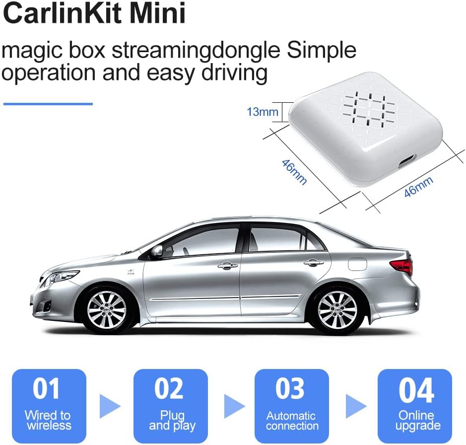 Wireless CarPlay Adapter Dongle 2.0 USB W3902