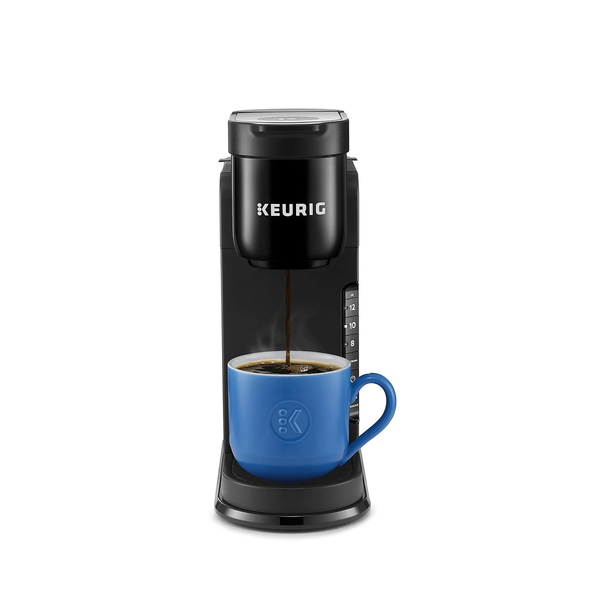 Single Serve K-Cup Pod Coffee Maker, 42 oz Removable Reservoir, Black J545665