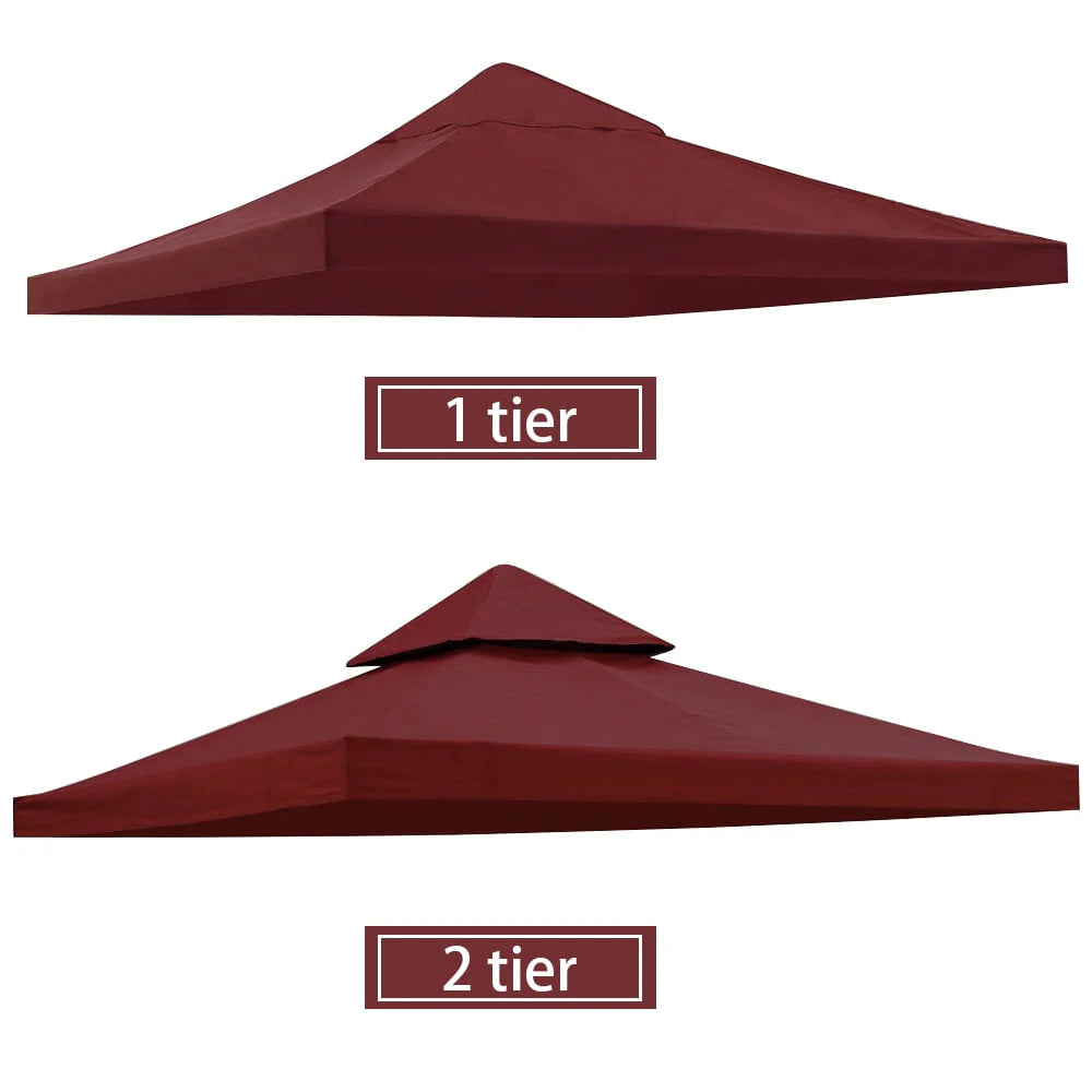 10FTx10FT Replacement Canopy Top Gazebo Tent Sunshade Cover U4340