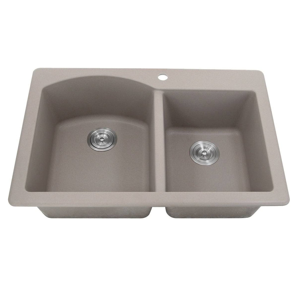 Truffle Granite Composite Topmount Sink A8259