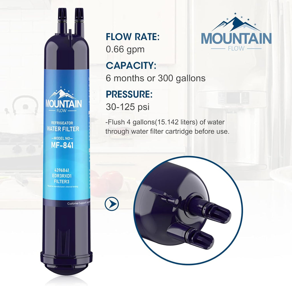 3 Pack Compatible Refrigerator Water Filter V587