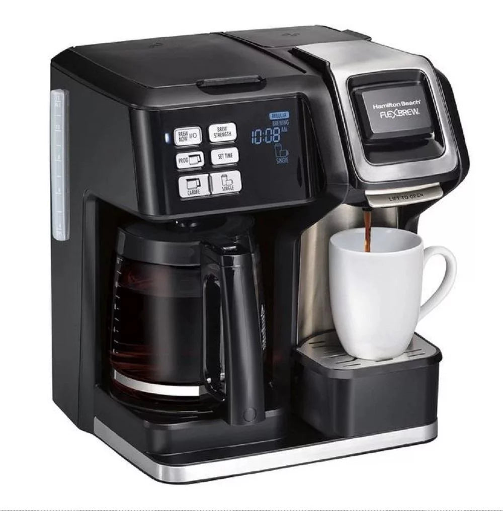 2-Way Coffee Maker with K-Cup Pods or Grounds, Black A720908