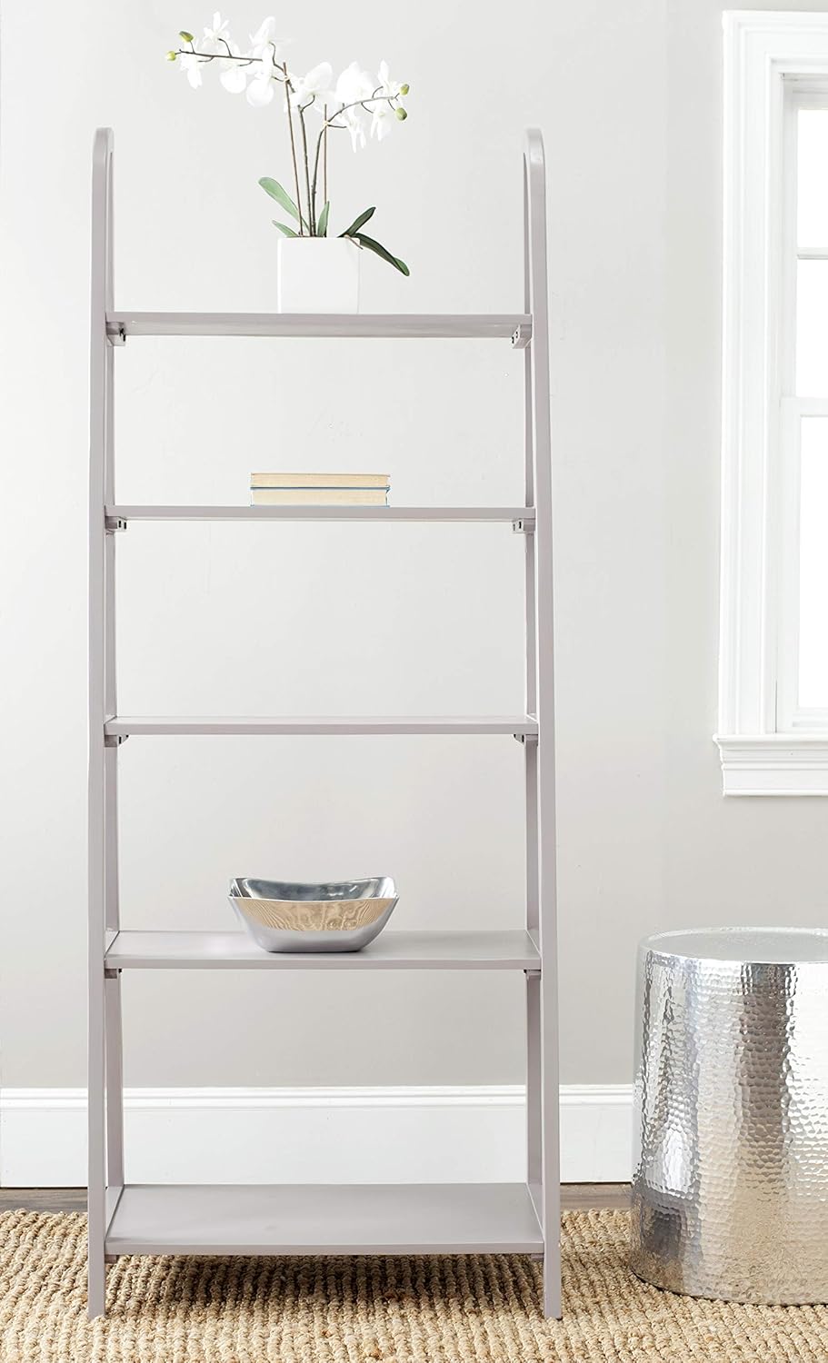 Dark Teak 5-Tier Étagère L771563
