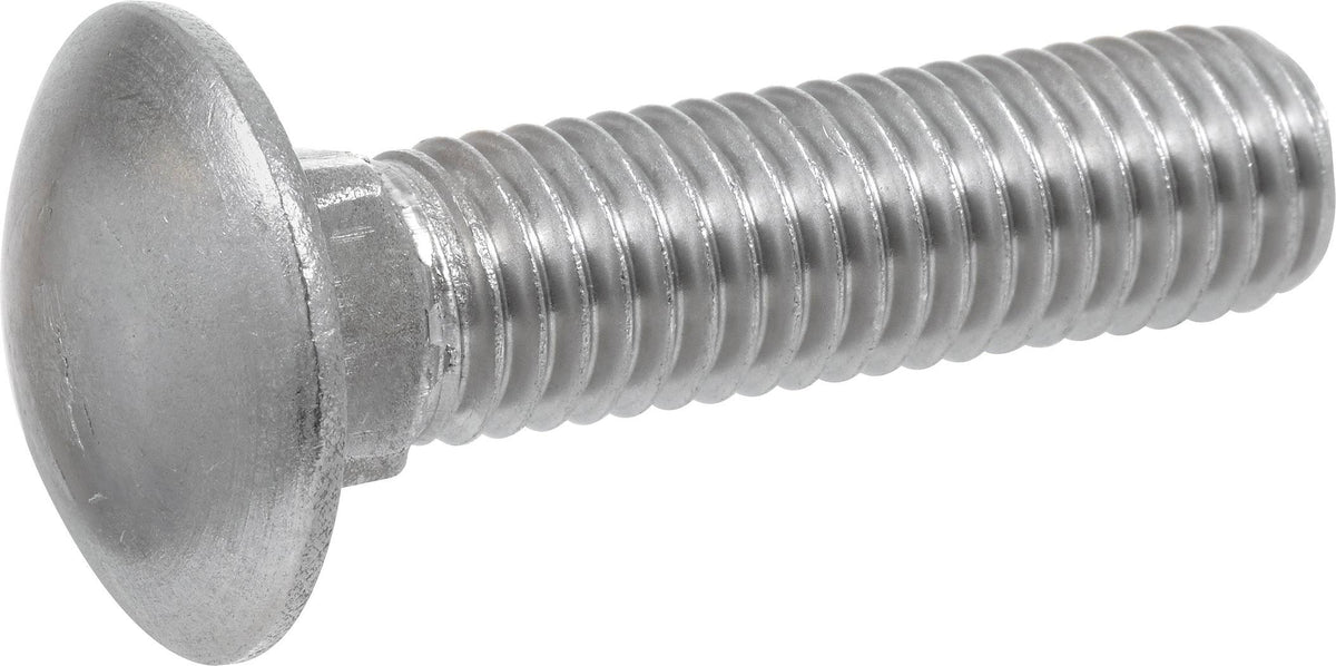 Stainless Steel Carriage Bolt, 1/4 x 4-1/2-Inch, 25-Pack I683667