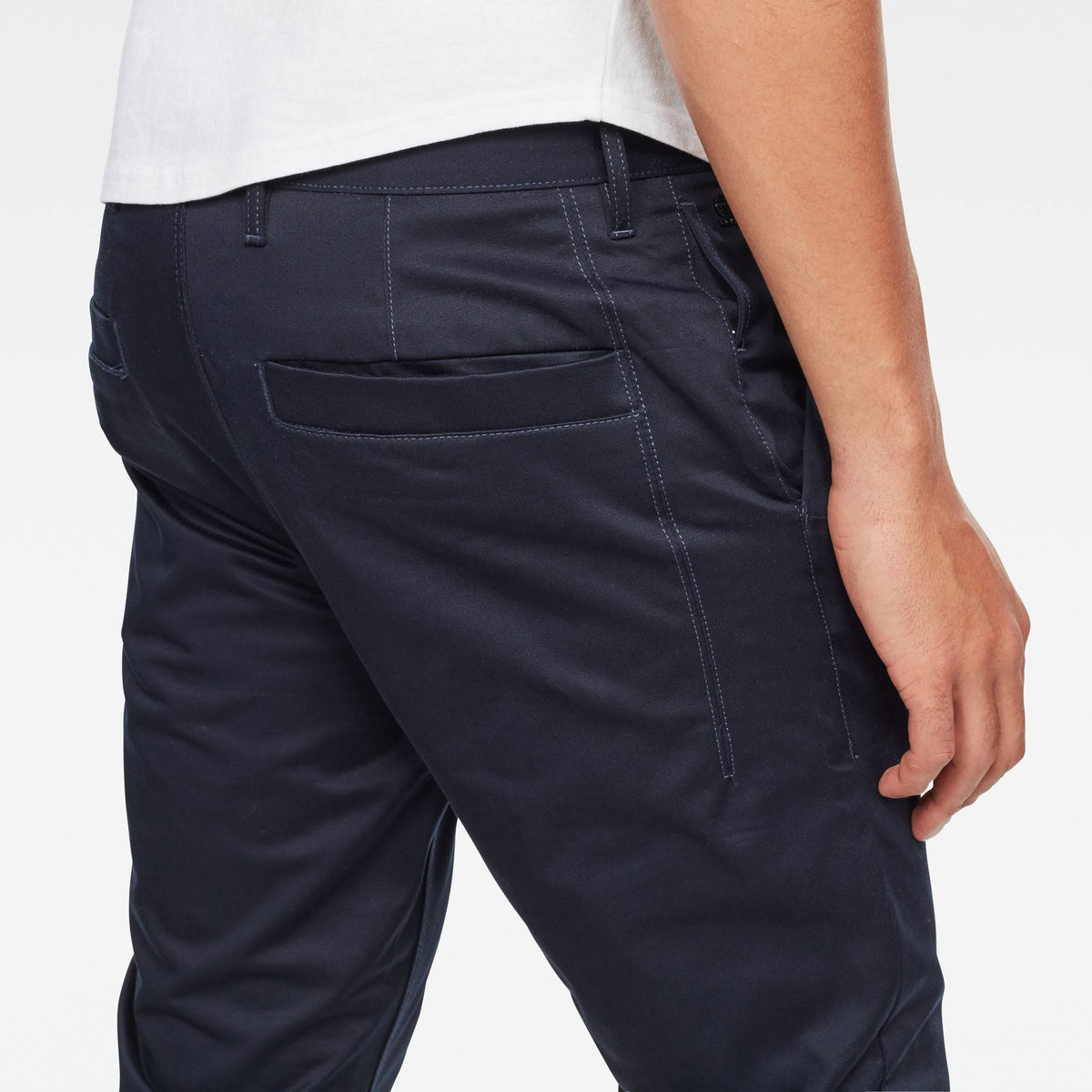 Blue Slim Chinos N9059