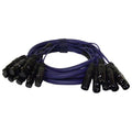 20 ft. 8 Channel XLR Male to XLR Female Snake Cable J3192