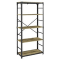 4 Shelf Bookcase in Barnwood Y630043