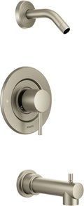 Brushed Nickel Tub and Shower Trim Kit D378334