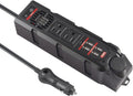 200W Car Power Inverter, 12V to 110V AC Converter with Type C Port, Dual AC Outlets and 4 USB, Pack of 2 S4459