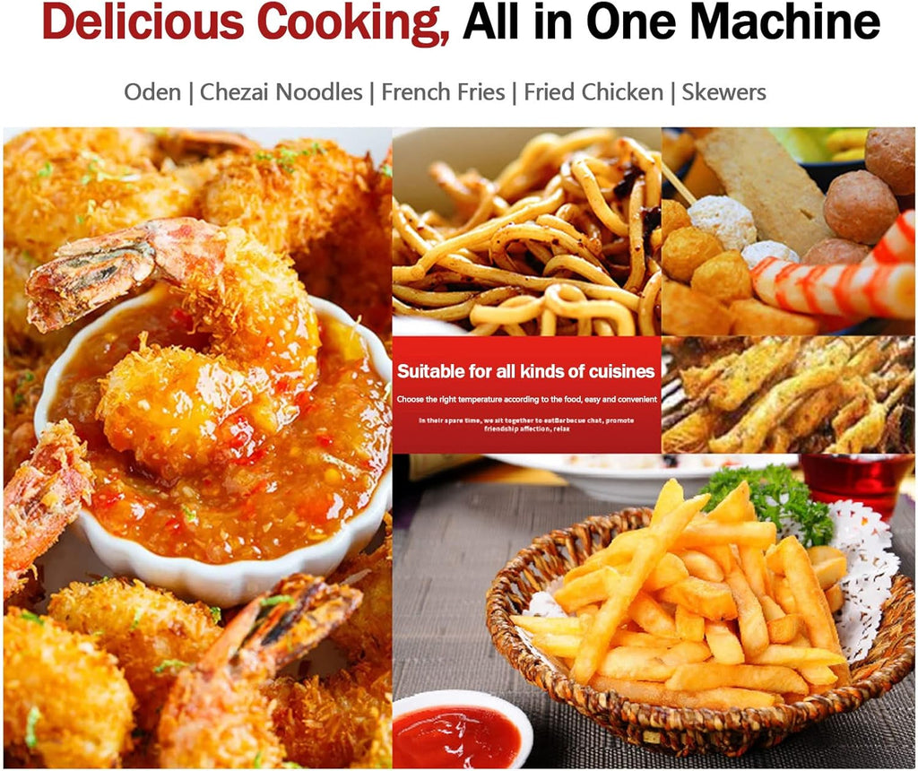 3000W Electric Double Deep Fat Fryer, 12L, 2 Oil Baskets, Adjustable Temperature Z388330