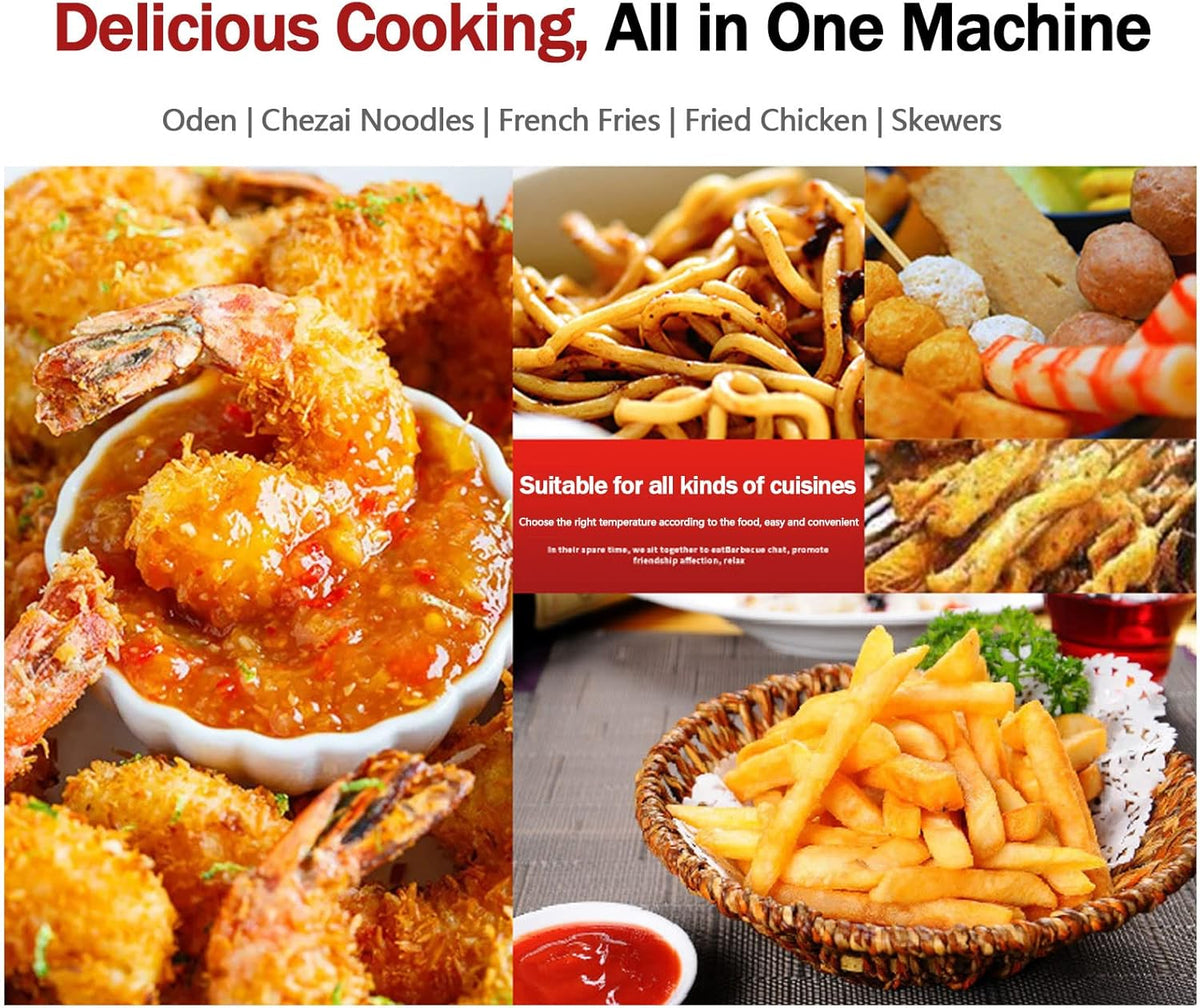 3000W Electric Double Deep Fat Fryer, 12L, 2 Oil Baskets, Adjustable Temperature Z388330