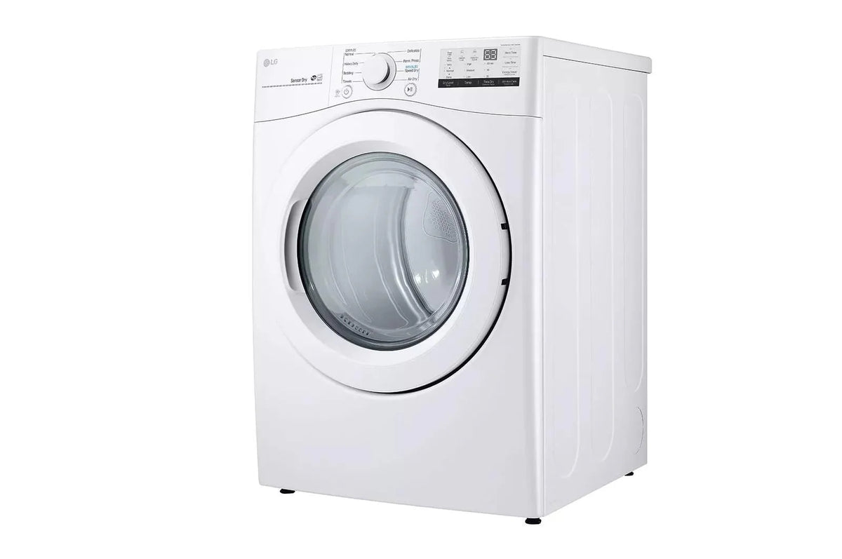 White Electric Dryer Q344