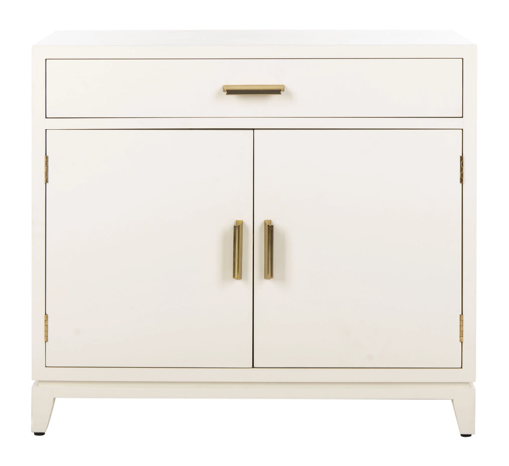 White 2 Door 1 Drawer Chest A90760