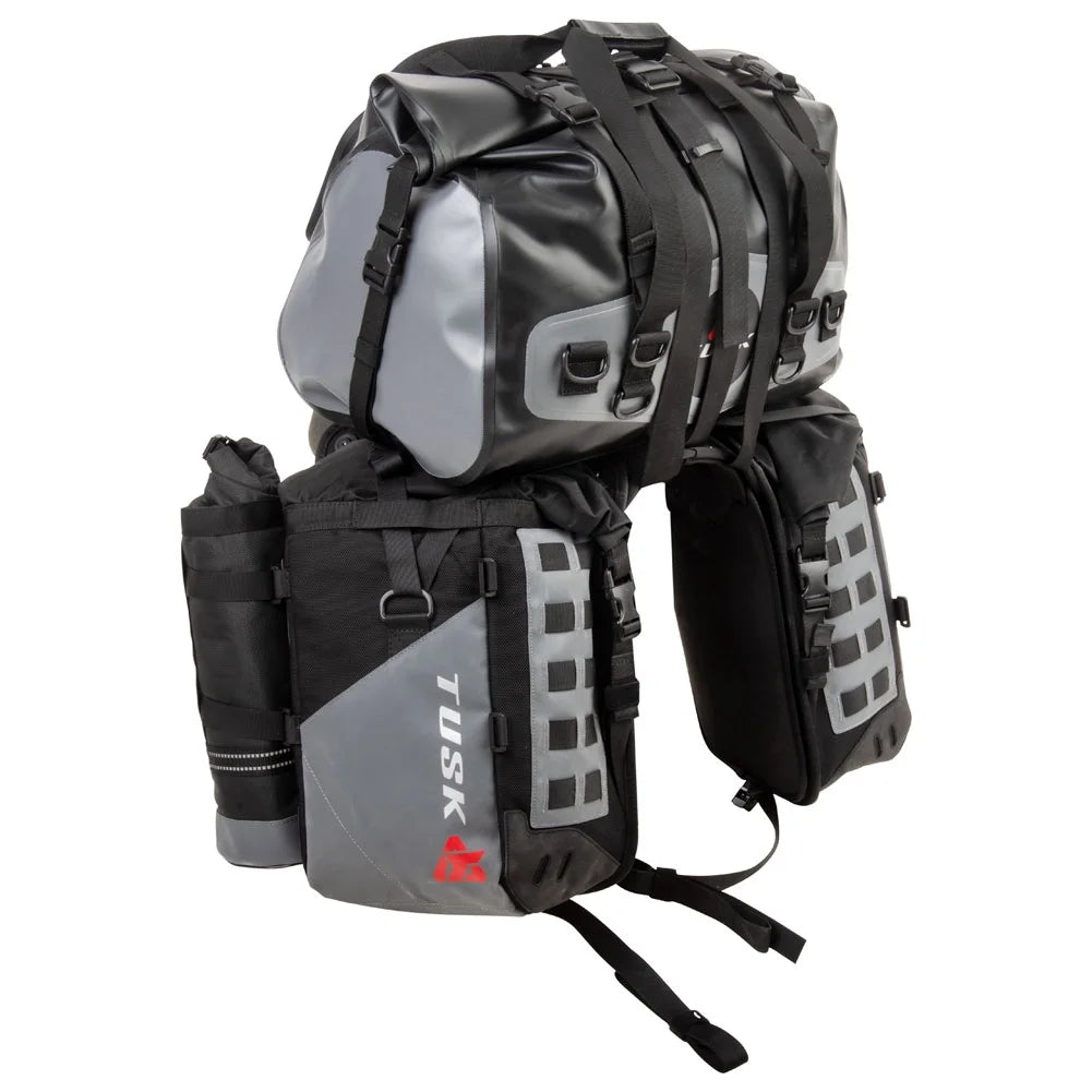 Rackless Luggage System with Medium Dry Duffel and Large Bottle Holders C669